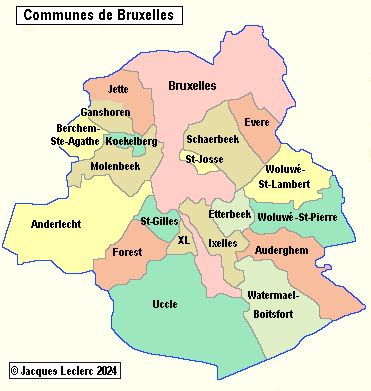 ville de bruxelles commune.